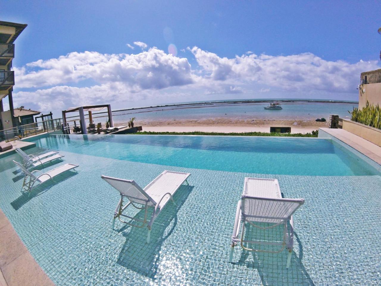 Barra Bali - Luxo E Paraiso Lägenhet Barra de São Miguel Exteriör bild